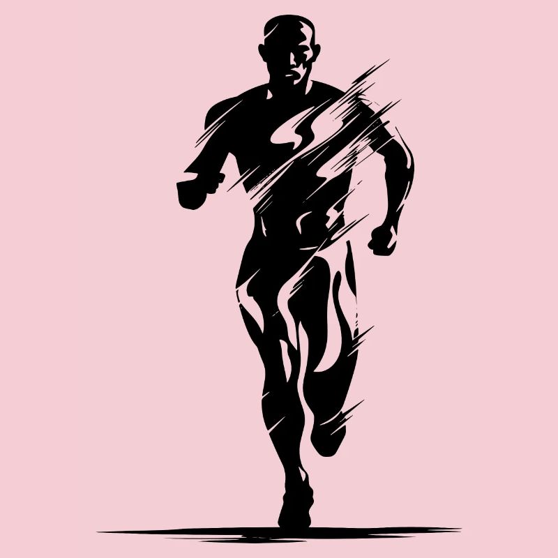Jogger Drawing