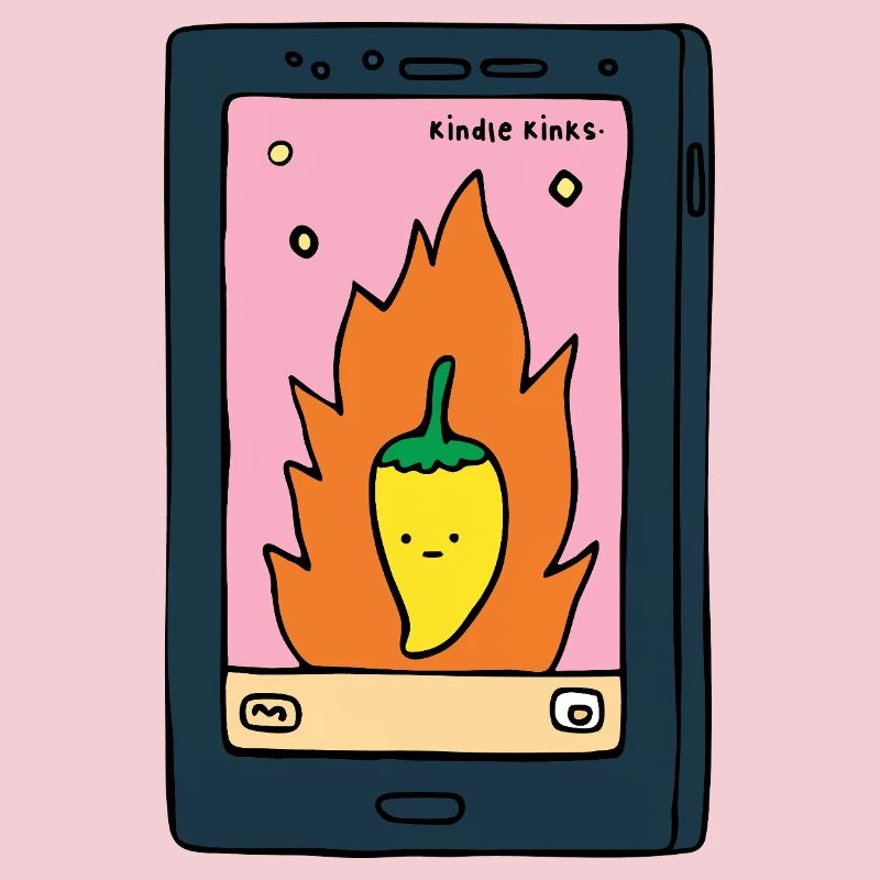 Spicy E-Reader "Kinks" Design | Funny BookT
