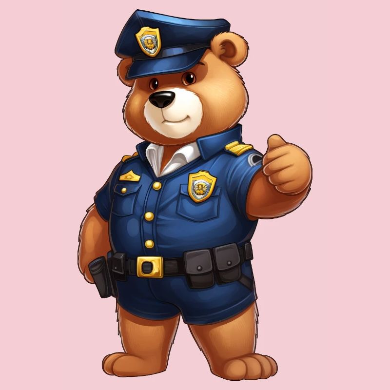 Bärchen Polizei