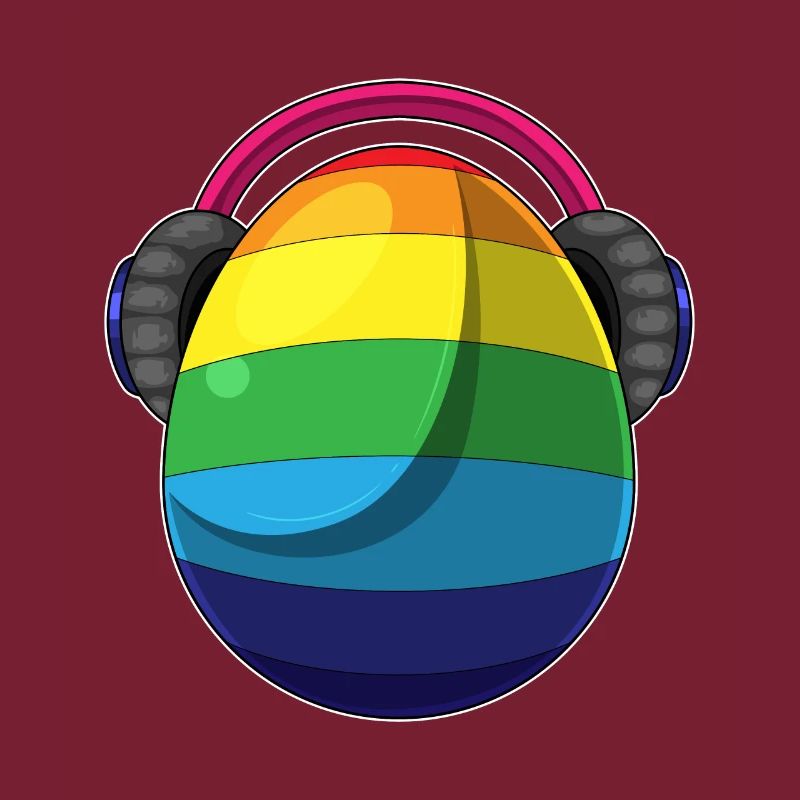 Easter Egg Easter Rainbow Music