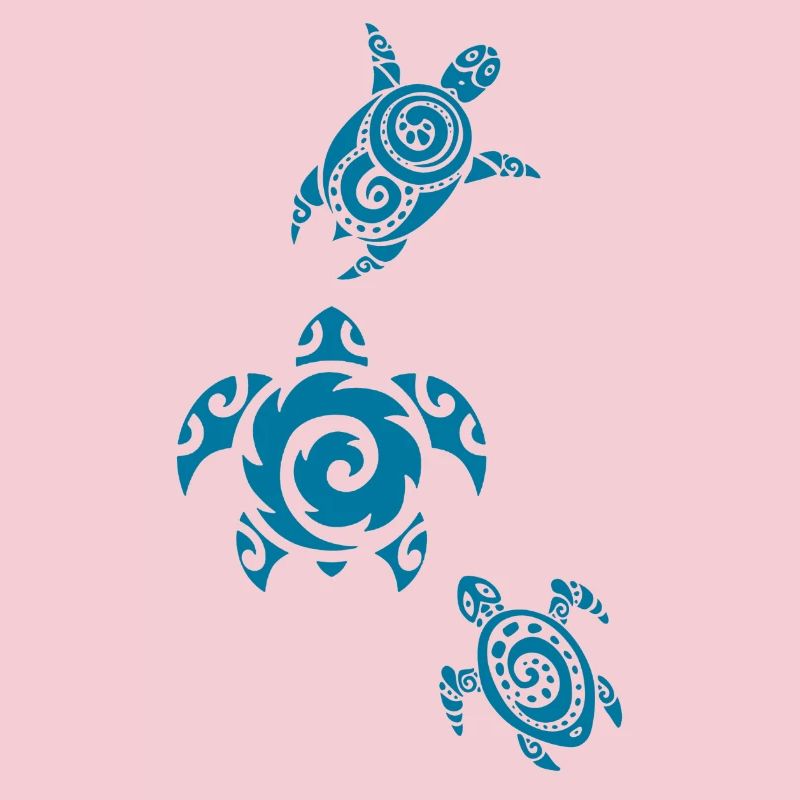 Three Sea Turtles