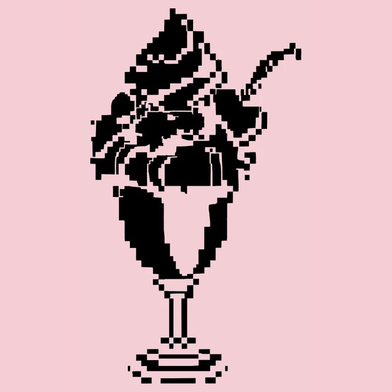 Eisbecher Pixel