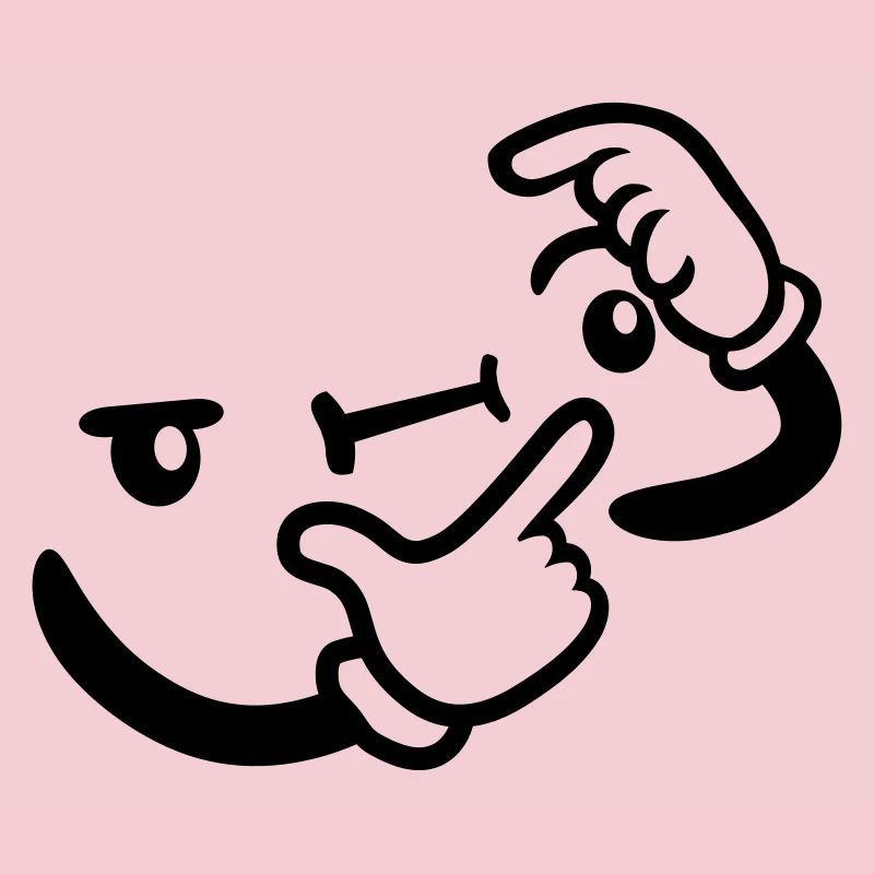 Conception de réflexion visage