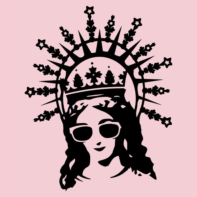 Mutter Gottes mit Sonnenbrille