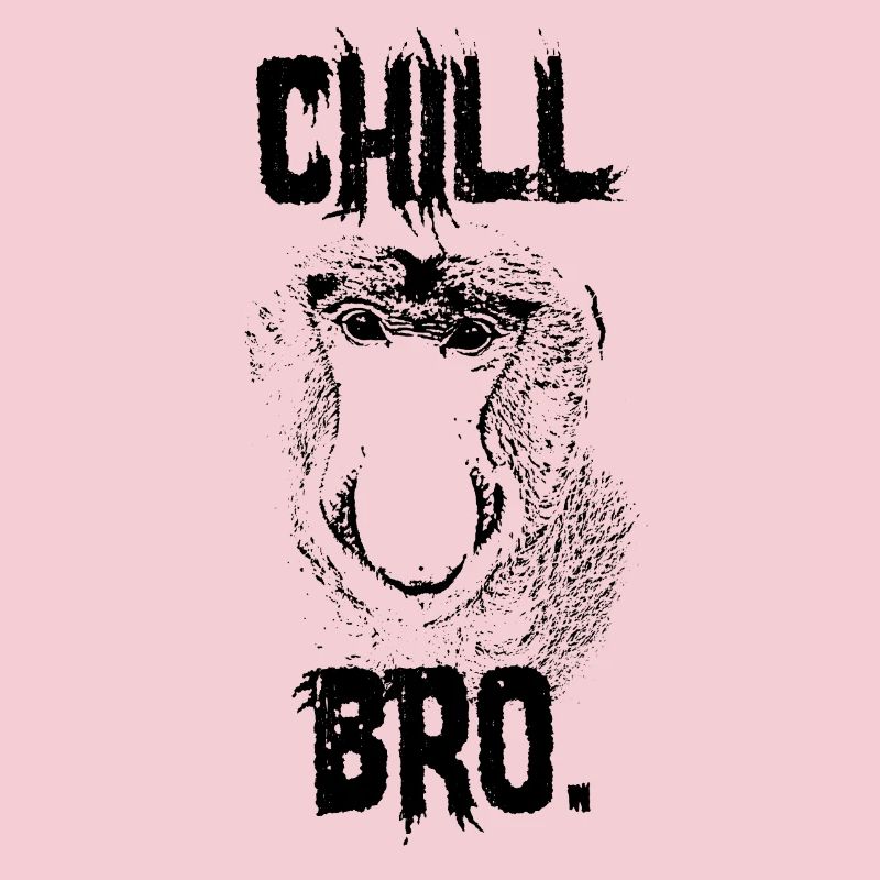 Chill Bro Proboscis Monkey Gift