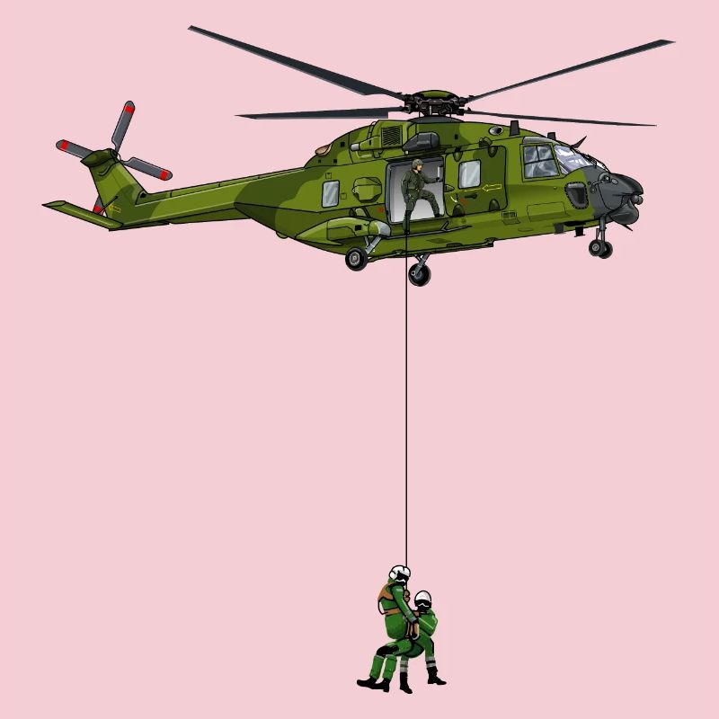 Hubschrauber im Einsatz