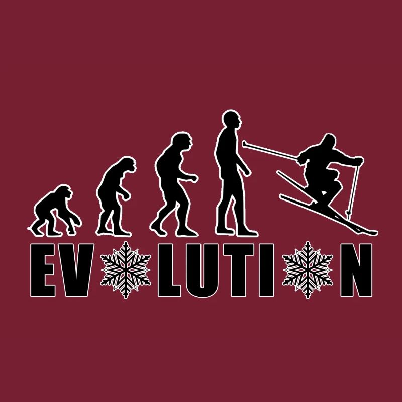 EVOLUTION Ski Winter Geschenk Weihnachtsgeschenk