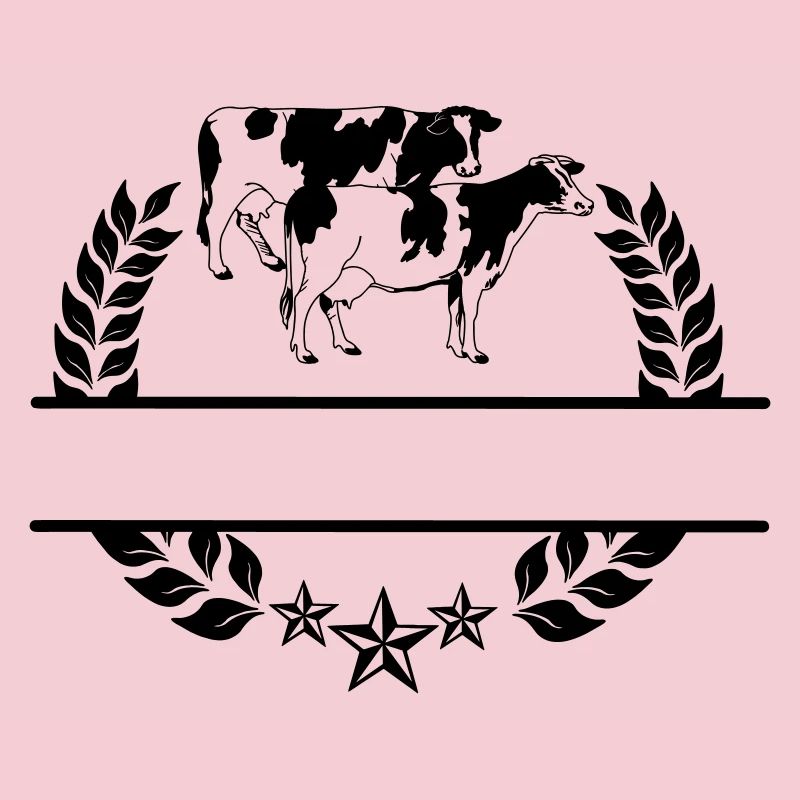Monogramme de vaches