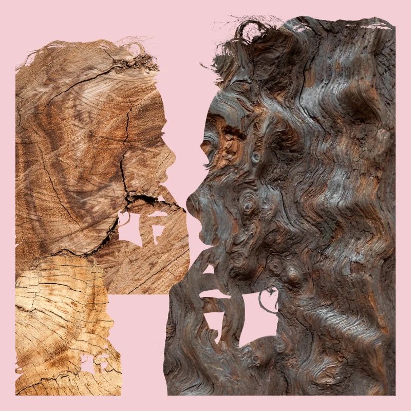 Profil der perplexen Frau