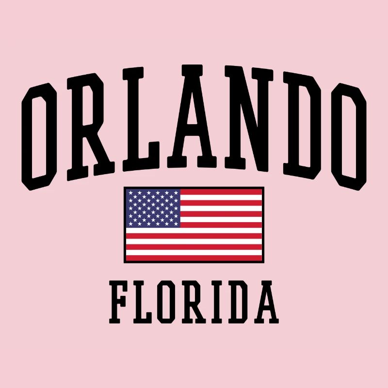 Orlando : Design en Floride avec drapeau américain