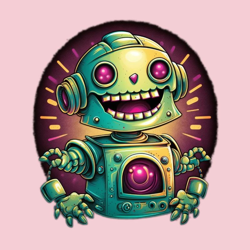 Robot Radiance Neon