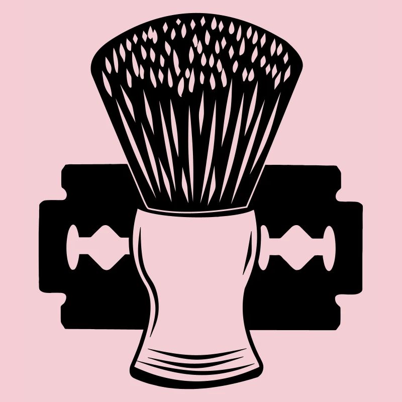 Rasoir et brosse à raser