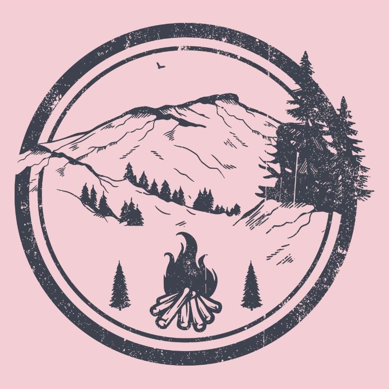 Campfire Ridge in Moonlit Pines