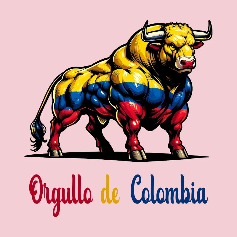 C'est la fierté du drapeau de la Colombie