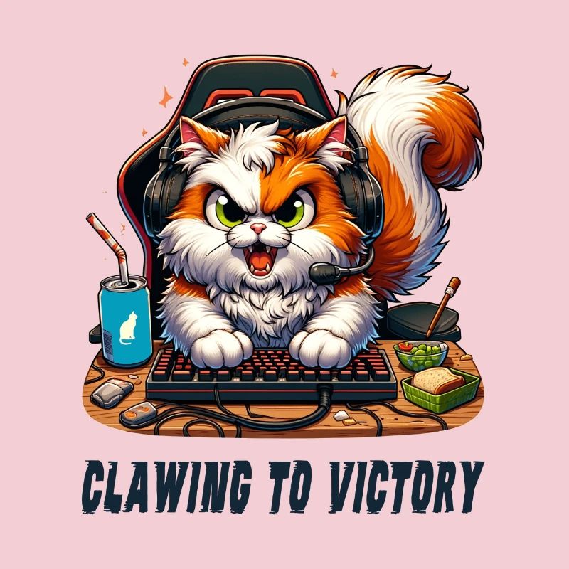 Cat gaming design