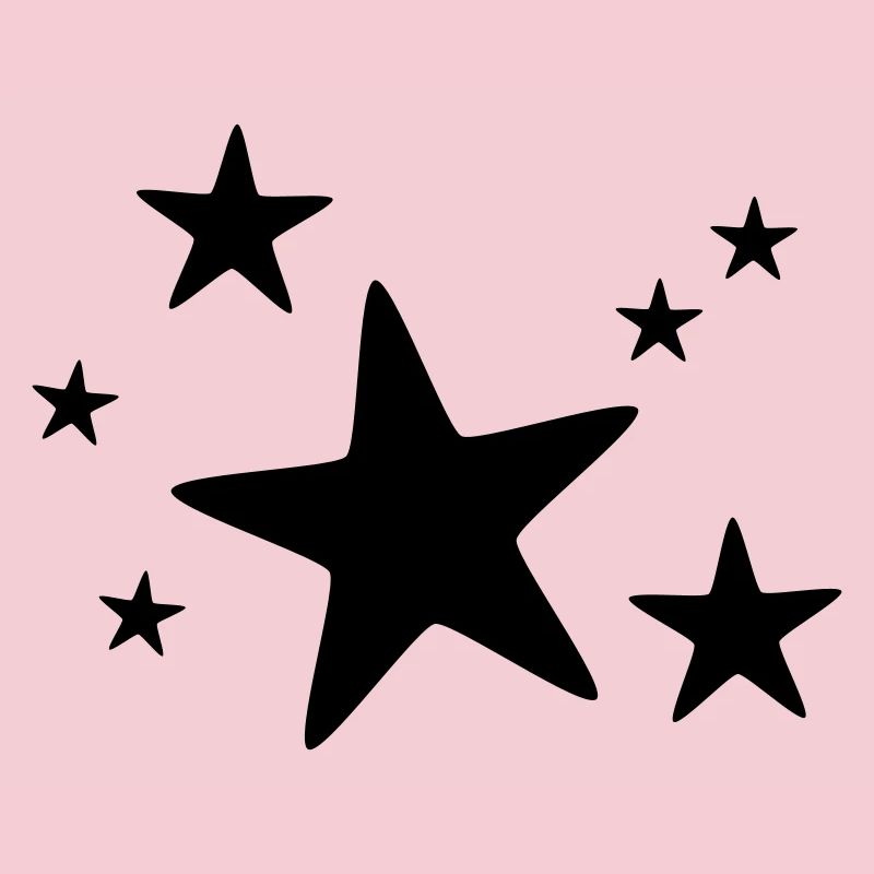 Sternengruppe einfarbig