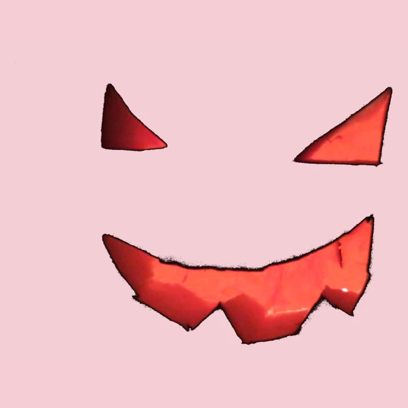 Visage de citrouille