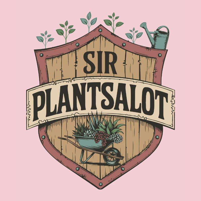 Vintage "SIR PLANTSALOT" Rustikale Männer Gärtner