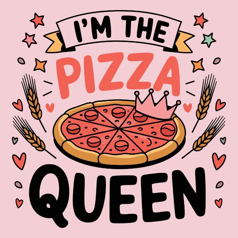 Ich bin die Pizza-Queen