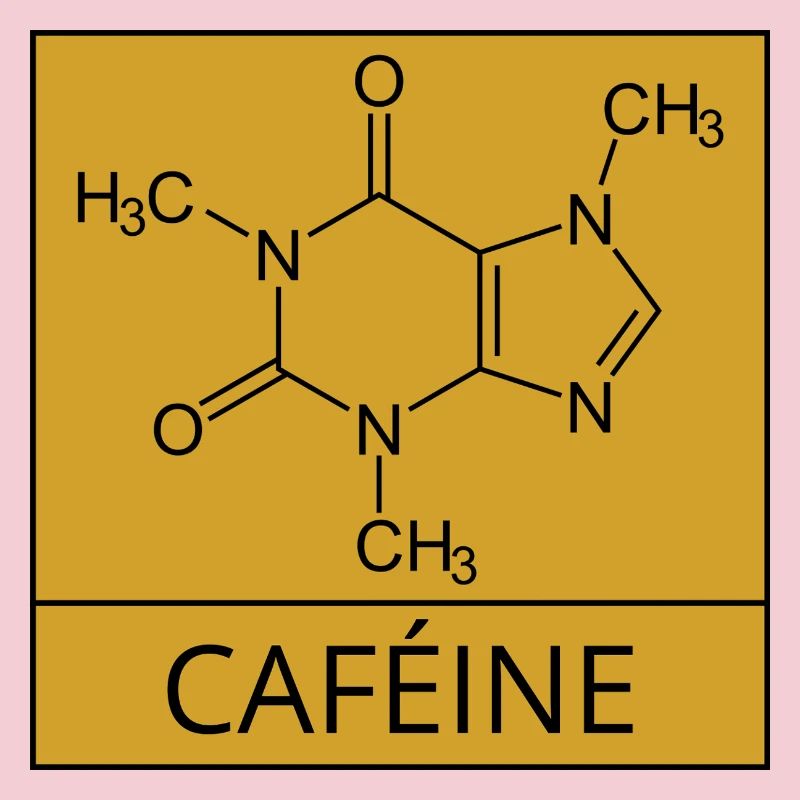 molécule de caféine