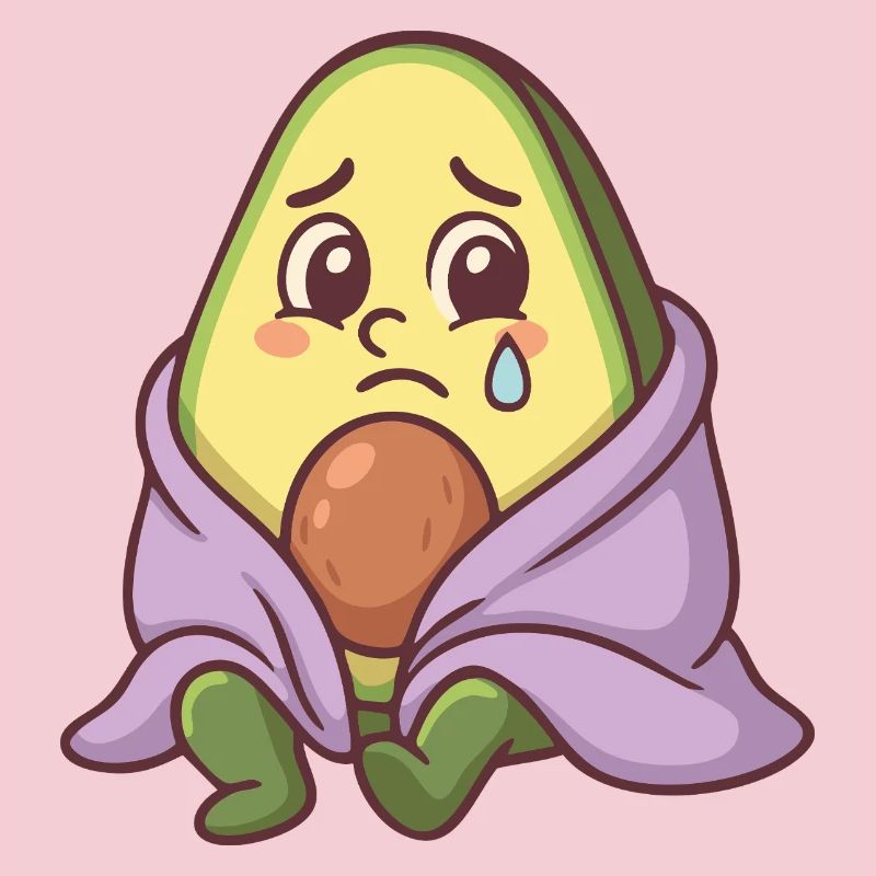 Avocat triste