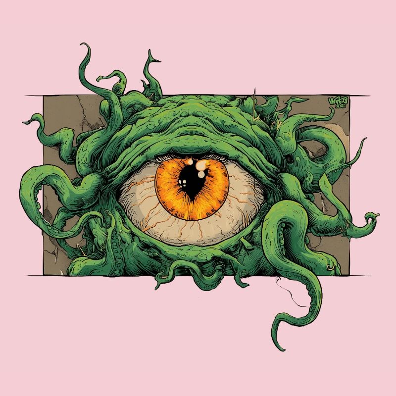 Globe oculaire monstre