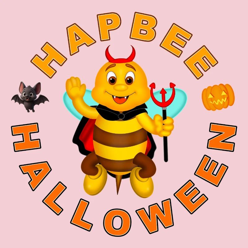 HAPBEE Halloween mit Text