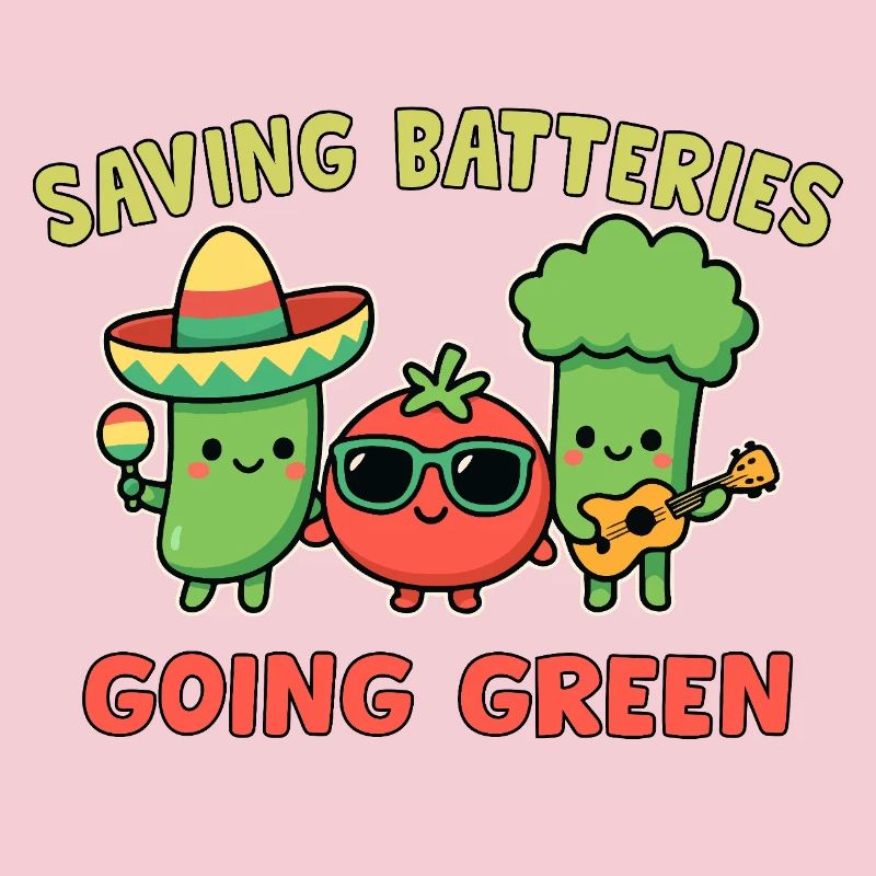 Fun and eco-friendly plant-based statement