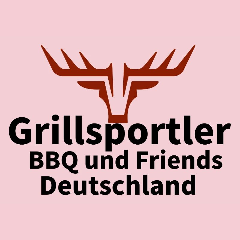 Hirschkopf Silhouette Rust