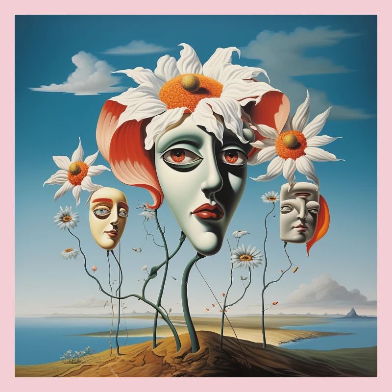 Masques de fleurs Dream