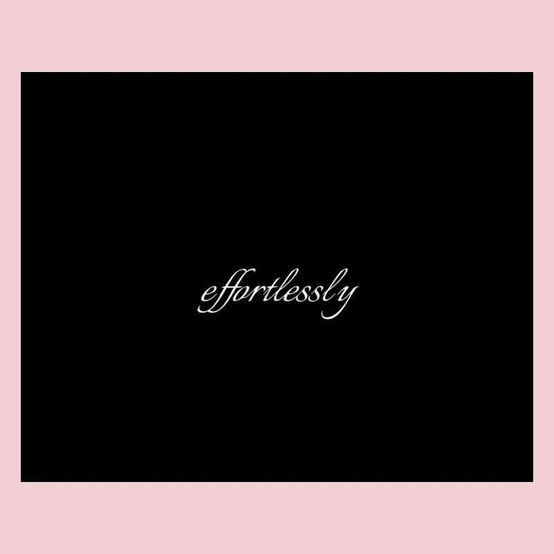 Effortlessly Elegant Script Typografie