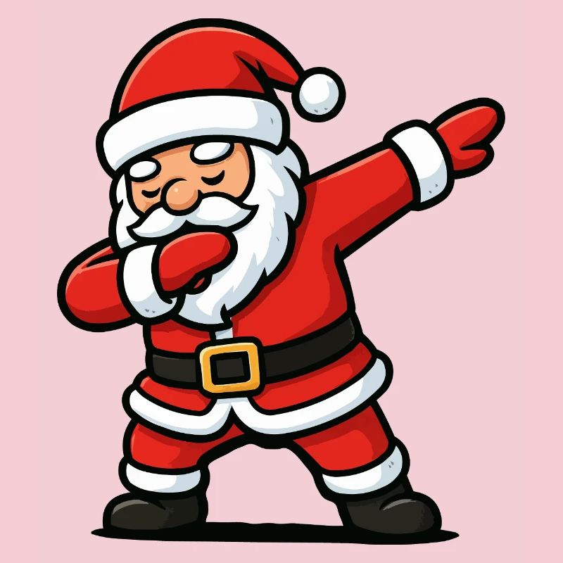 Santa Dab Dancing Comic