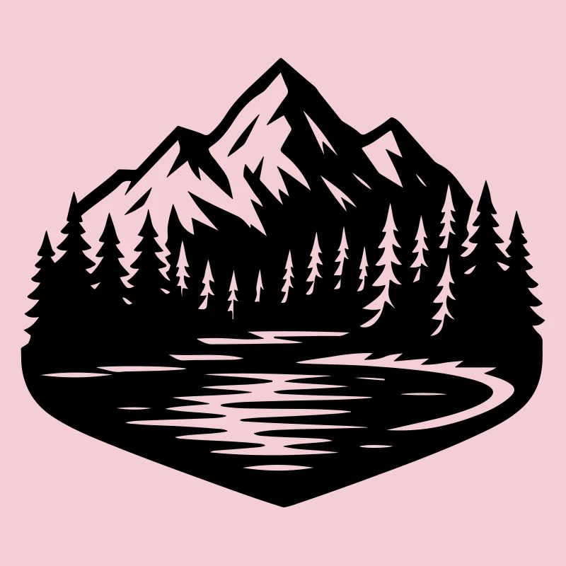 Berge Landschaft Wald