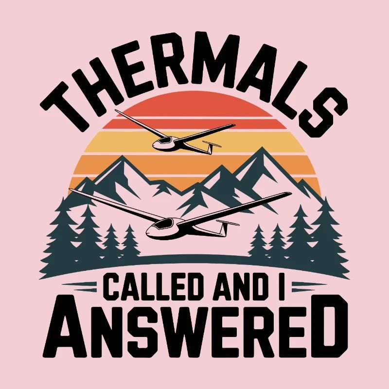 Glider thermals call, I answer – gliding