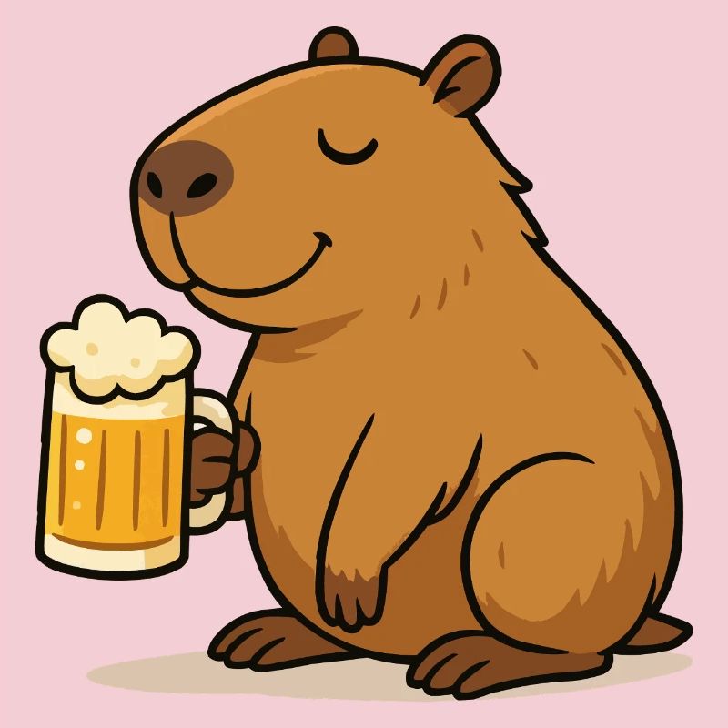 Capybara Bier