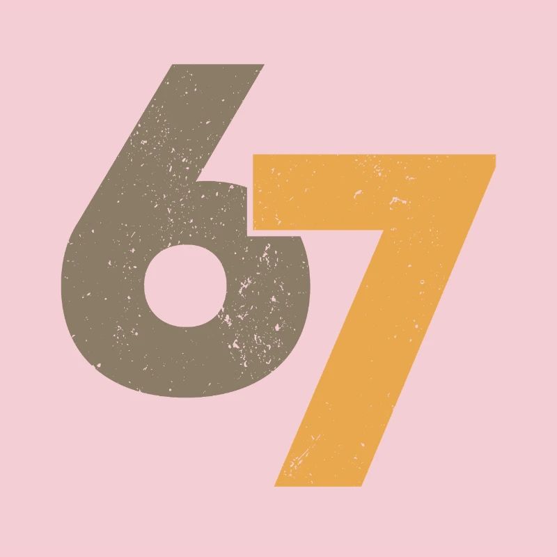 67 dans le style rétro