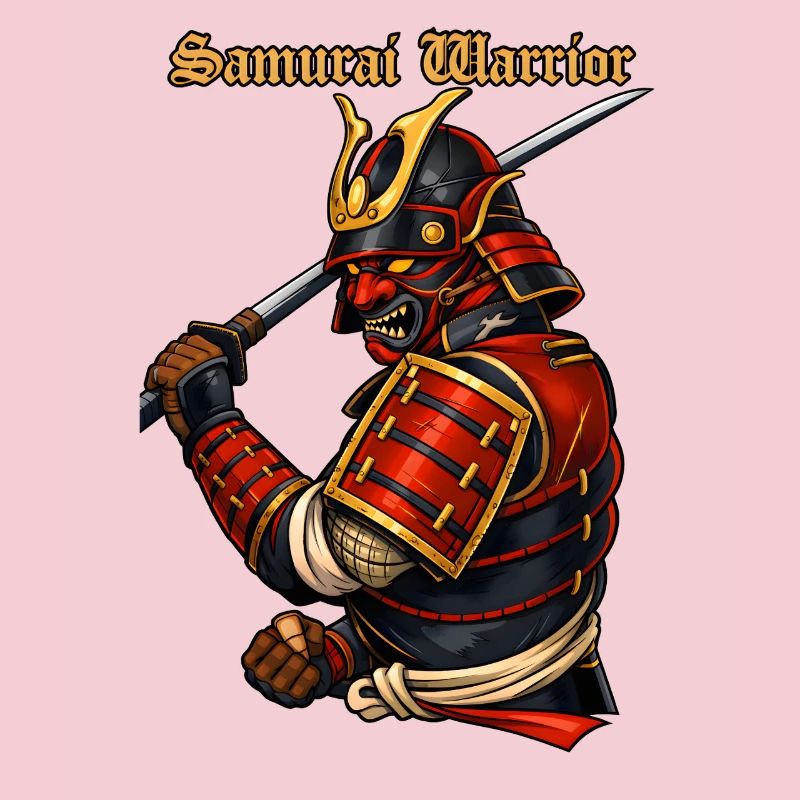 Samurai Warrior Japan Armor Conception Bushido