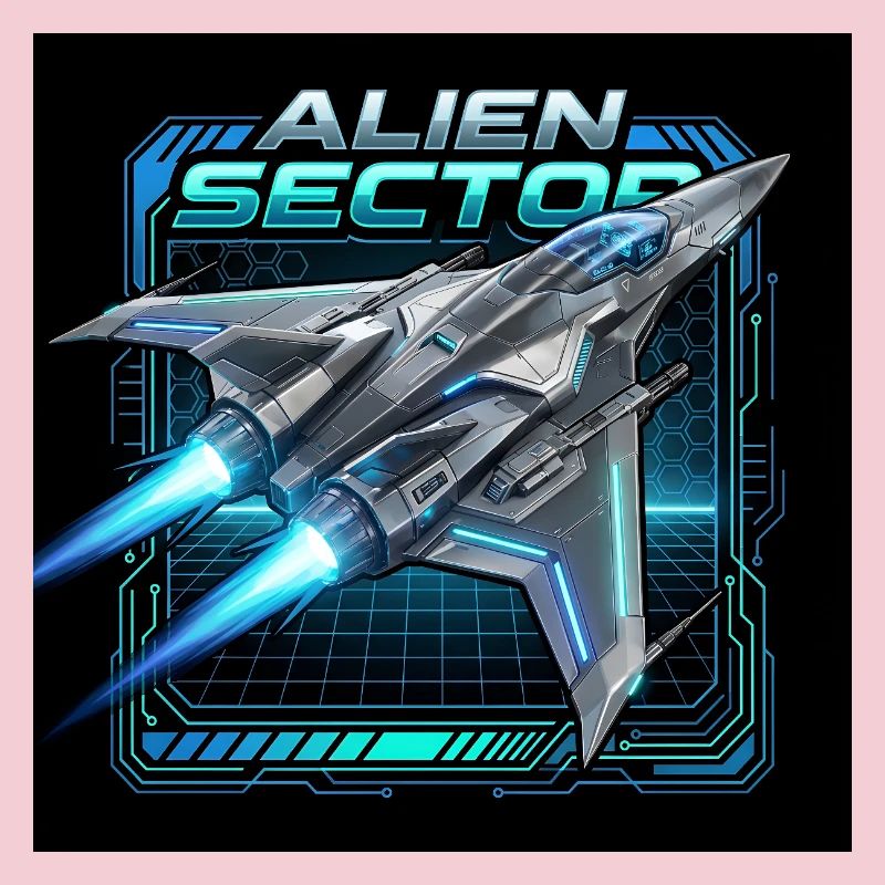 Chasseur de la nébuleuse du secteur alien
