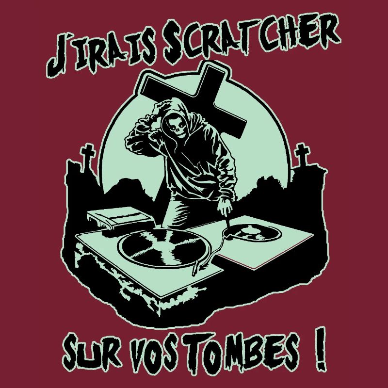 ICH WERDE AUF EURE GRÄBER KRATZEN!