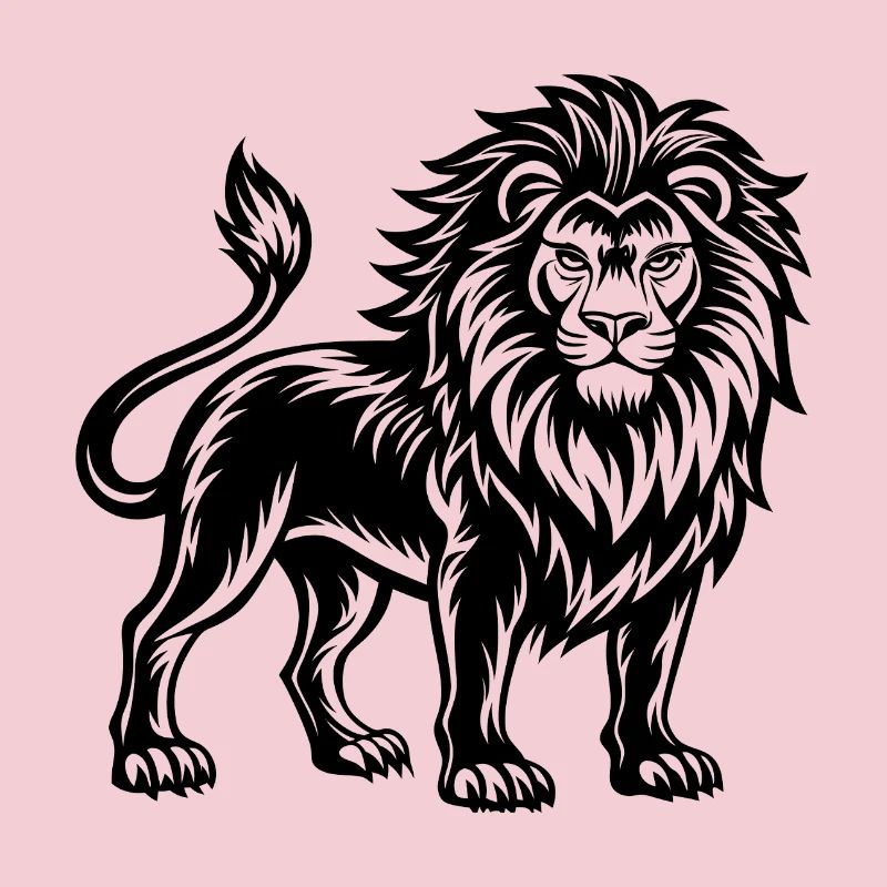 Lion mascotte
