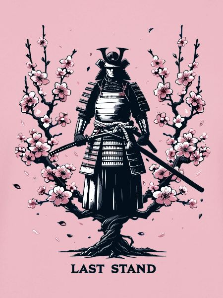 Samurai im Kirschblütenzauber