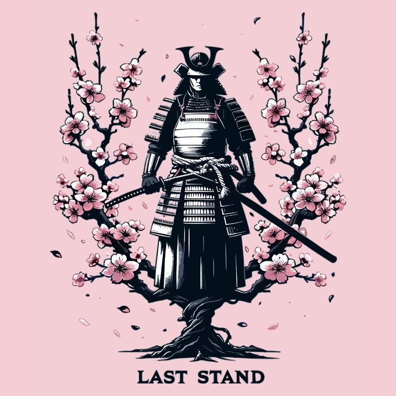 Samurai im Kirschblütenzauber