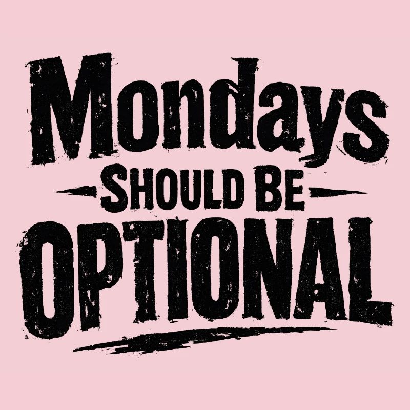 Lundi devrait être optionnel pour Spruch Montag