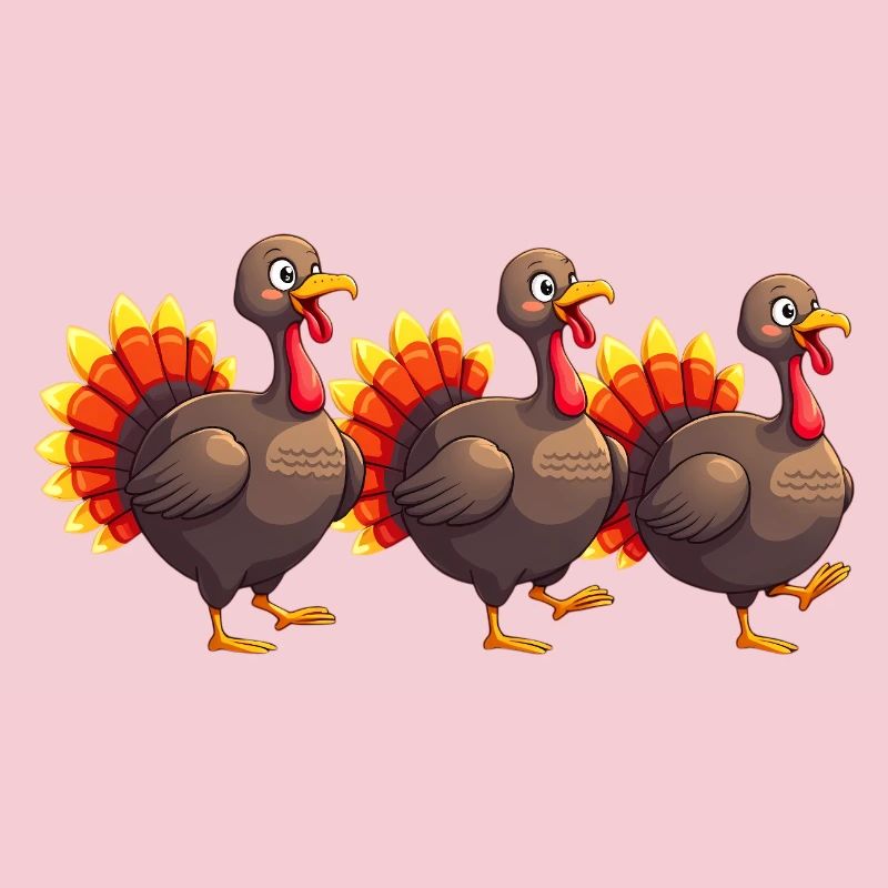 Bébé dinde de Thanksgiving
