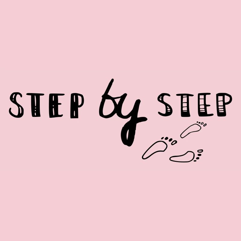 step by step