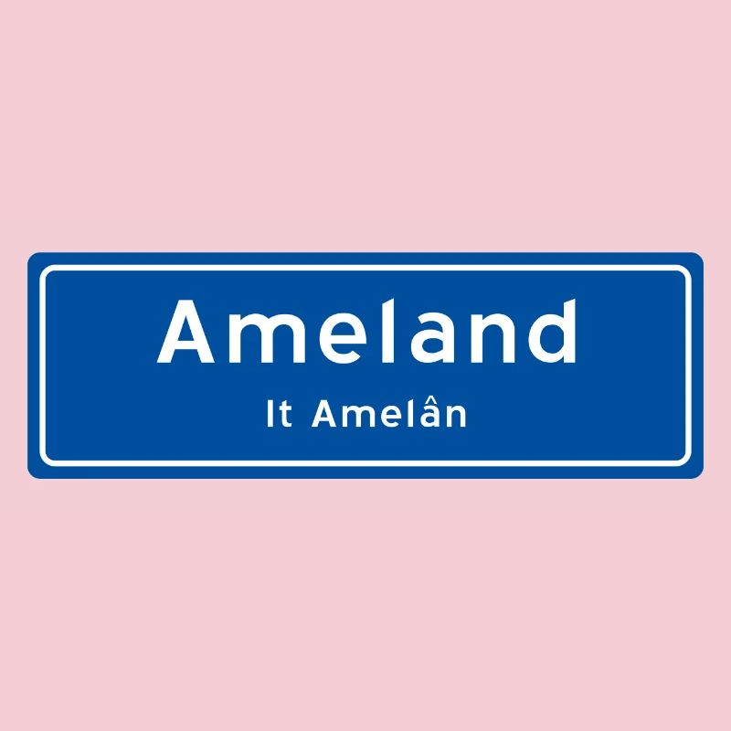 Ameland Ortsschild