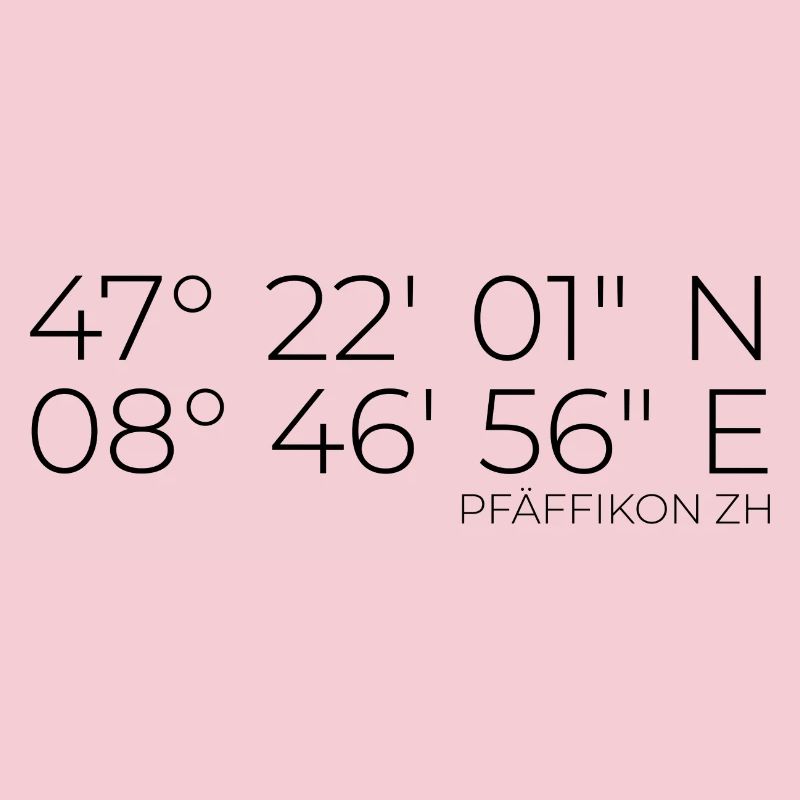 Coordinates Pfäffikon ZH Zurich