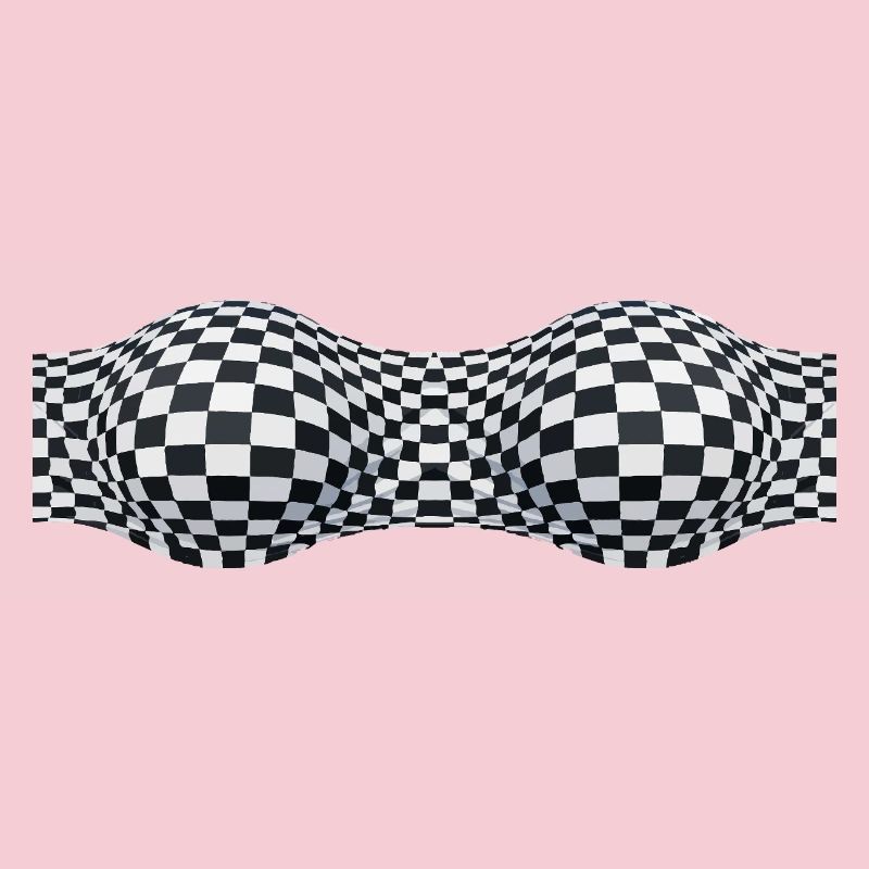 Folded Checkered Patterns