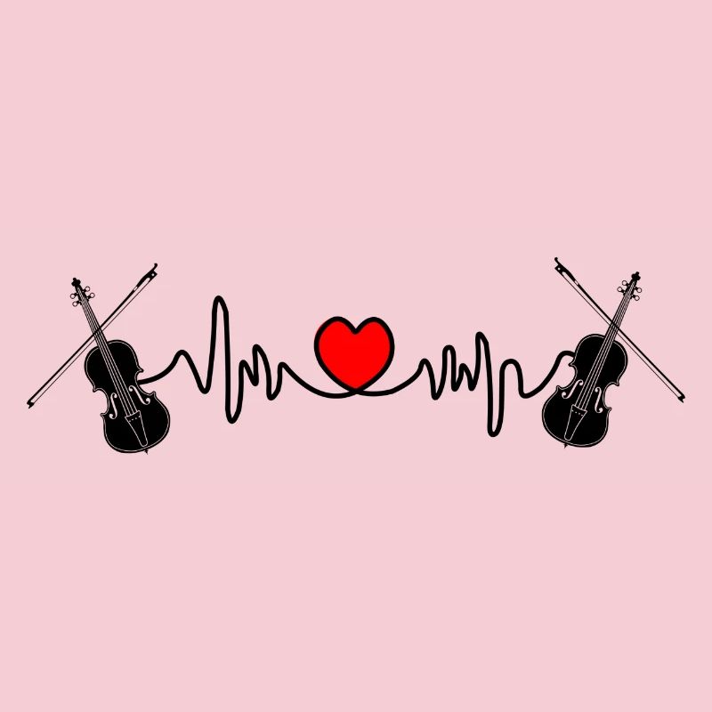 Cardio Herzfrequenz Violine