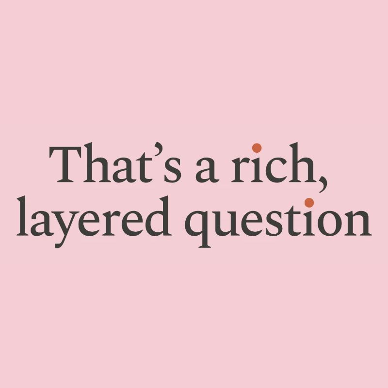 C’est une question riche et complexe